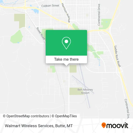 Walmart Wireless Services map