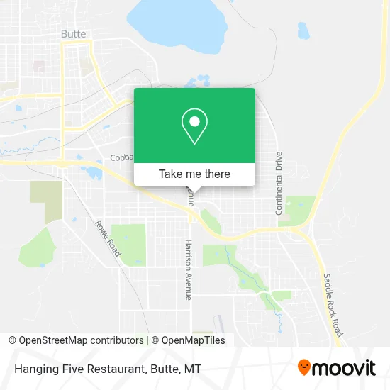 Hanging Five Restaurant map