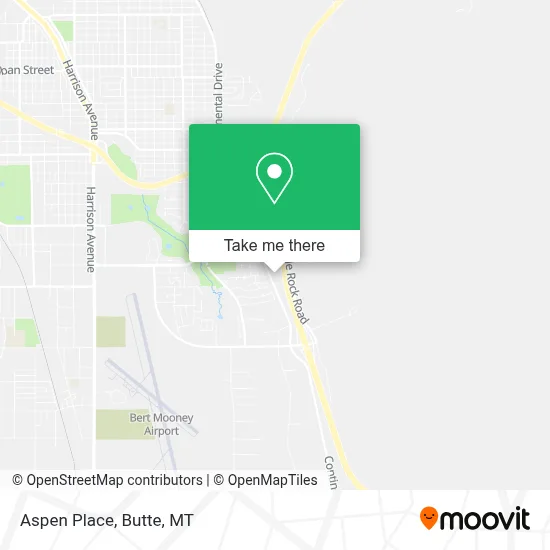 Aspen Place map