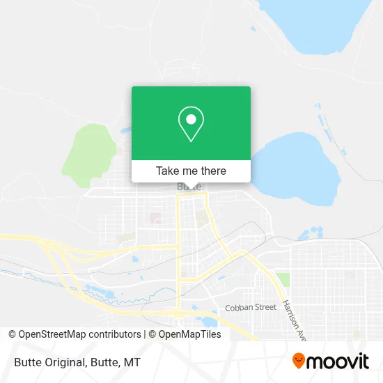 Butte Original map