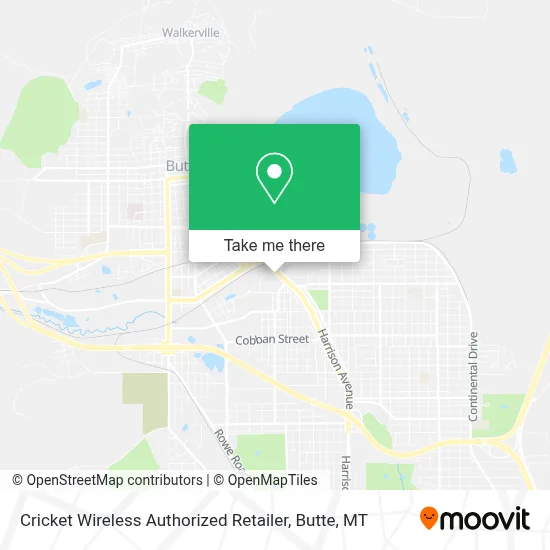 Cricket Wireless Authorized Retailer map