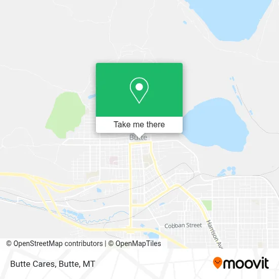 Butte Cares map