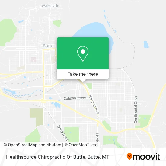 Healthsource Chiropractic Of Butte map