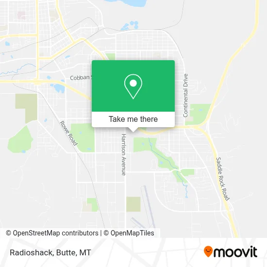 Radioshack map