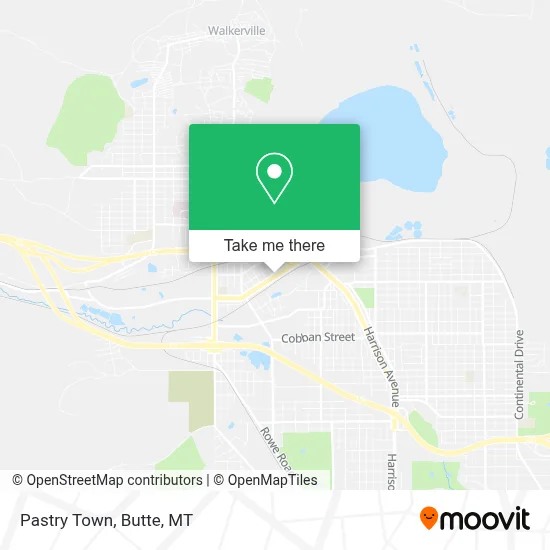 Pastry Town map