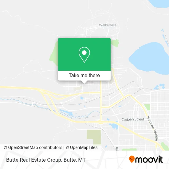 Butte Real Estate Group map