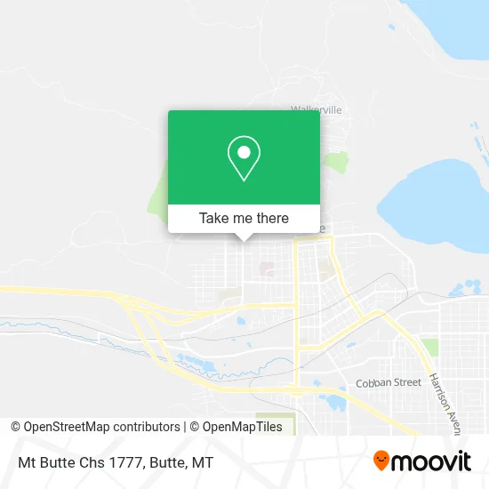 Mt Butte Chs 1777 map