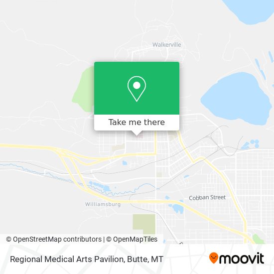 Regional Medical Arts Pavilion map