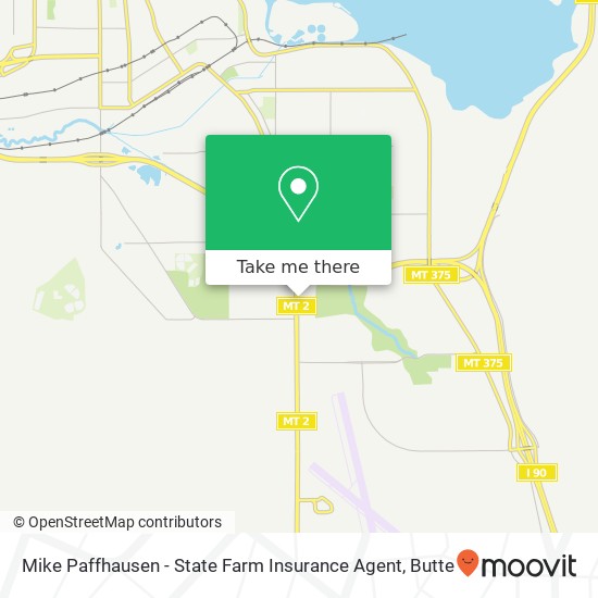 Mapa de Mike Paffhausen - State Farm Insurance Agent