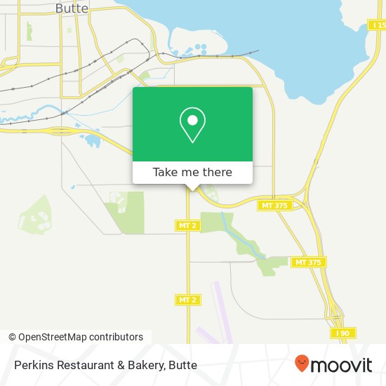 Perkins Restaurant & Bakery map