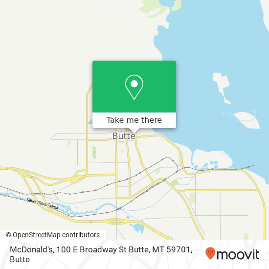 McDonald's, 100 E Broadway St Butte, MT 59701 map