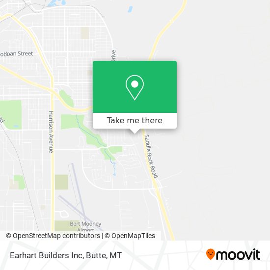 Earhart Builders Inc map