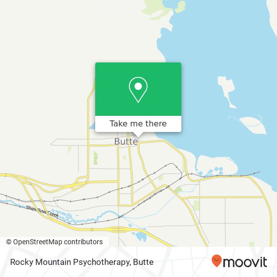 Rocky Mountain Psychotherapy map