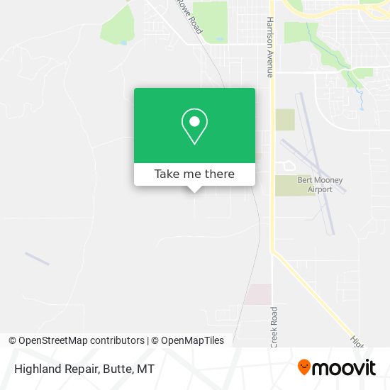 Highland Repair map