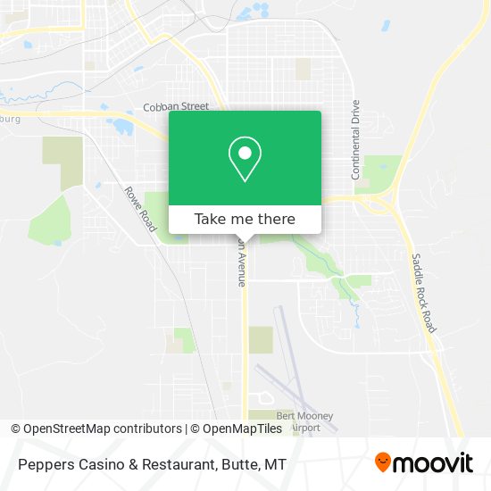 Peppers Casino & Restaurant map