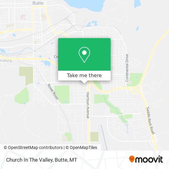 Church In The Valley map