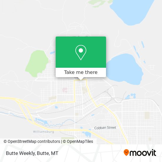 Butte Weekly map