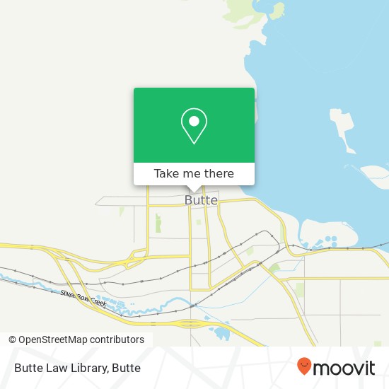 Butte Law Library map