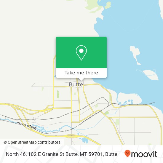 North 46, 102 E Granite St Butte, MT 59701 map