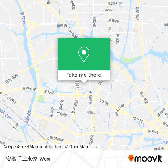 安徽手工水饺 map