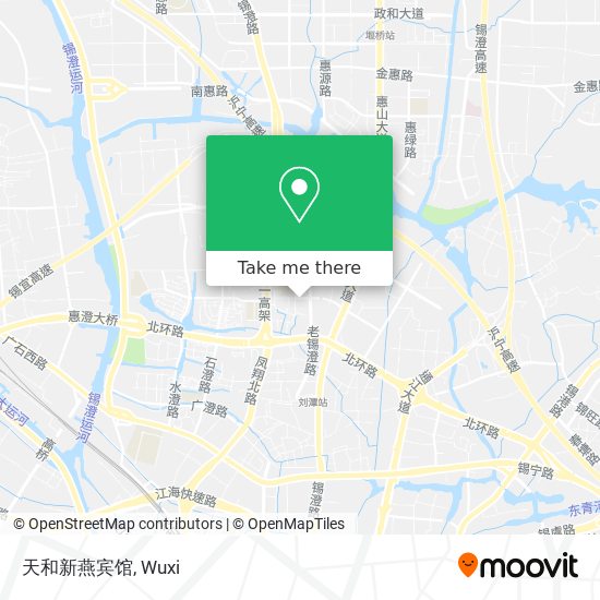 天和新燕宾馆 map