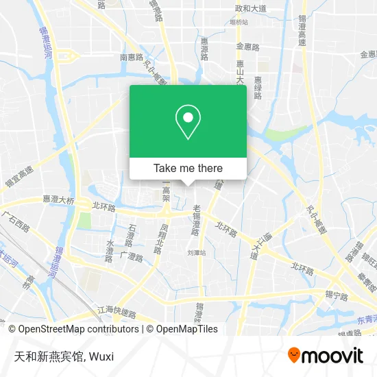 天和新燕宾馆 map