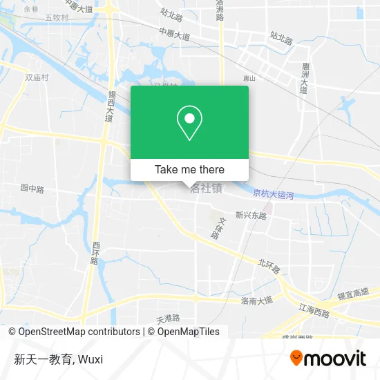 新天一教育 map