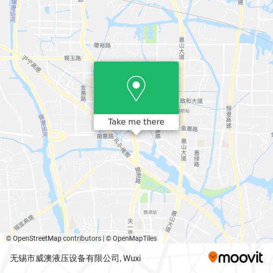 无锡市威澳液压设备有限公司 map