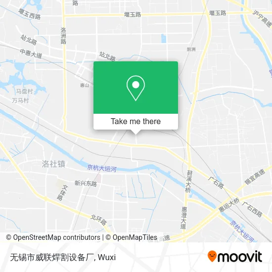 无锡市威联焊割设备厂 map