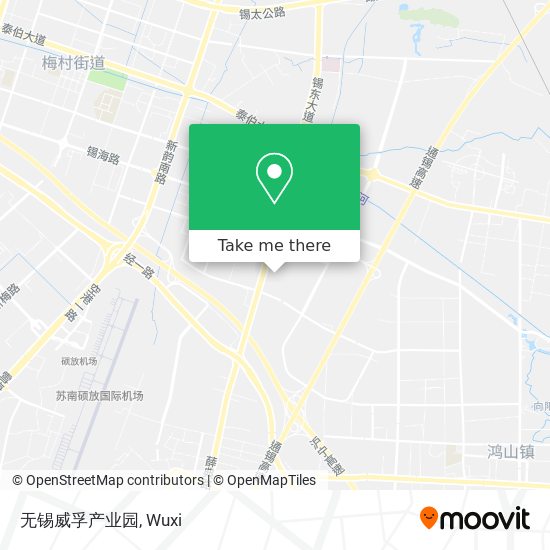 无锡威孚产业园 map