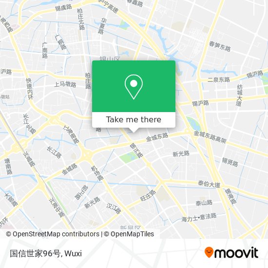 国信世家96号 map