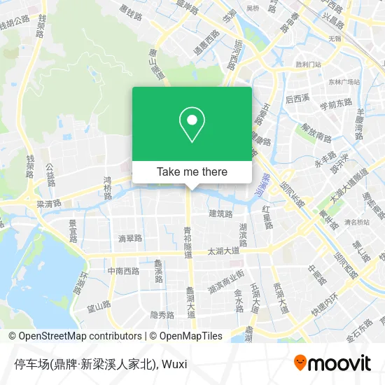 停车场(鼎牌·新梁溪人家北) map