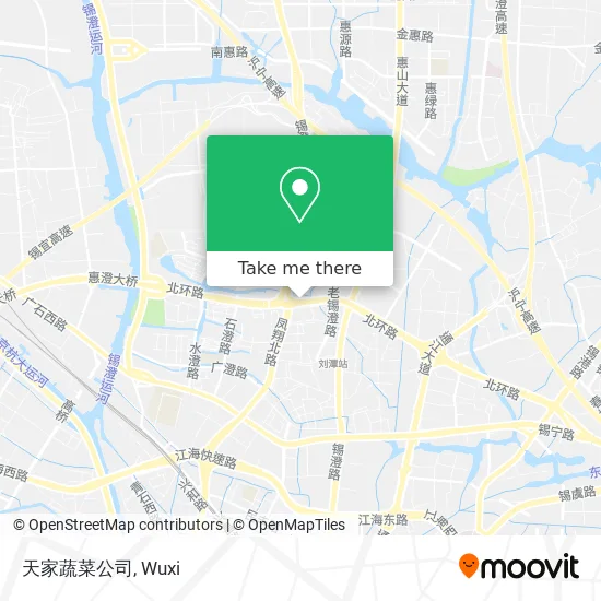 天家蔬菜公司 map