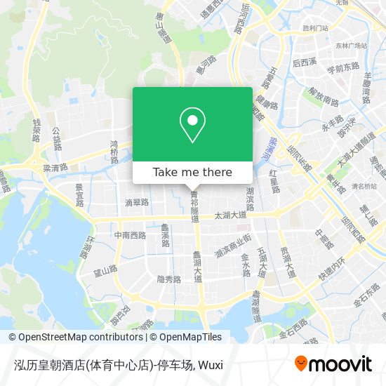 泓历皇朝酒店(体育中心店)-停车场 map