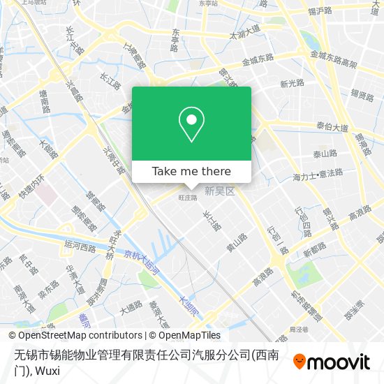 无锡市锡能物业管理有限责任公司汽服分公司(西南门) map