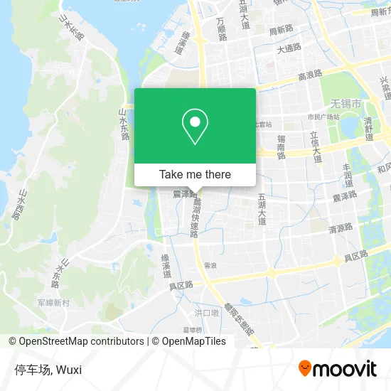 停车场 map