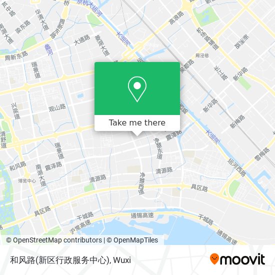 和风路(新区行政服务中心) map