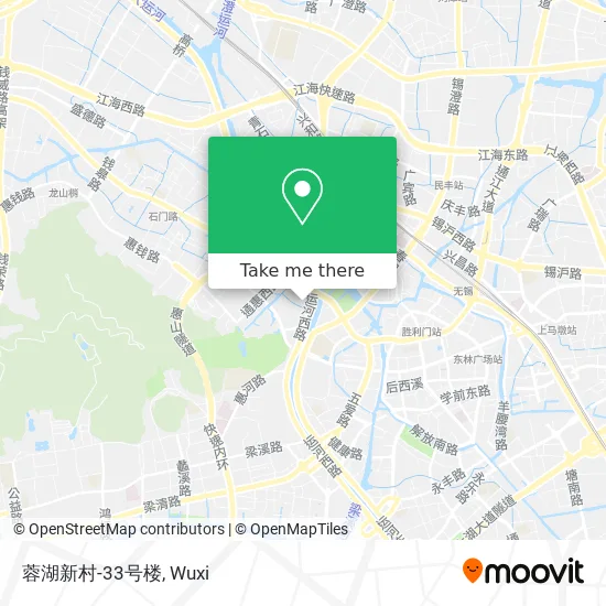 蓉湖新村-33号楼 map