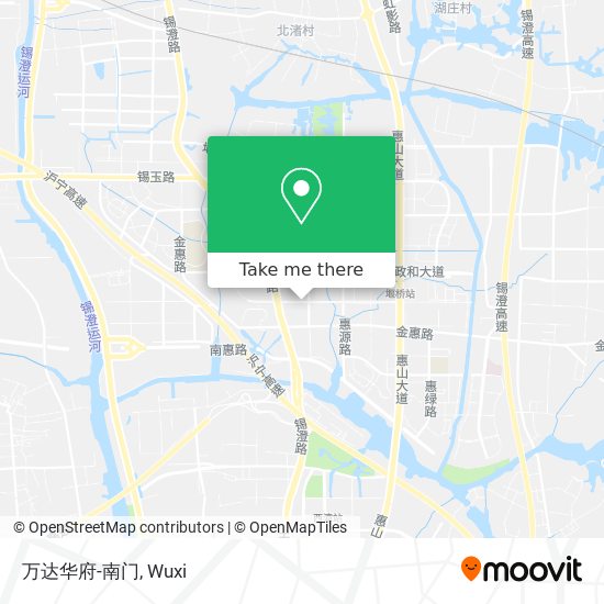 万达华府-南门 map