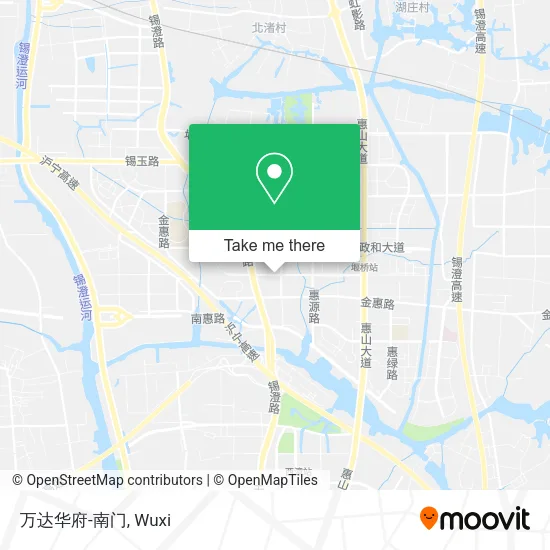 万达华府-南门 map