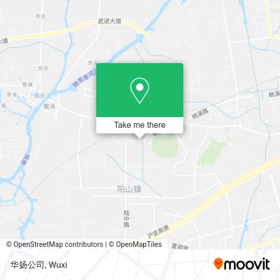 华扬公司 map