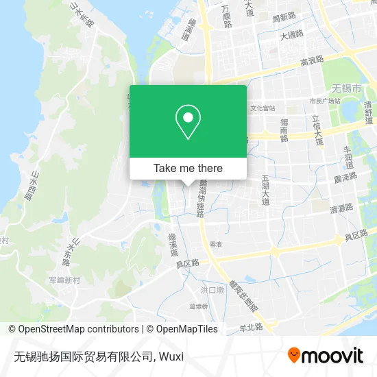 无锡驰扬国际贸易有限公司 map