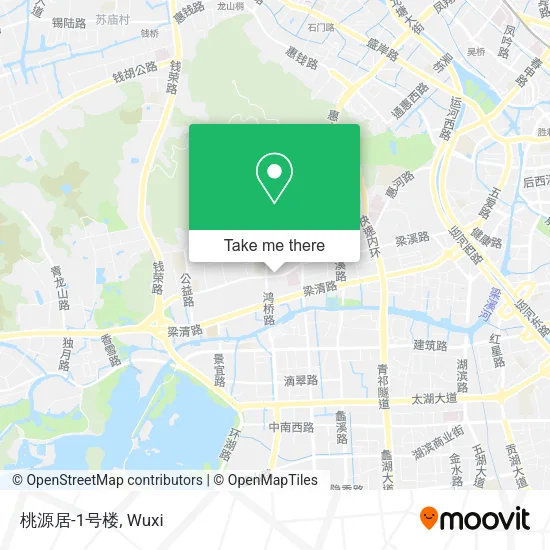 桃源居-1号楼 map