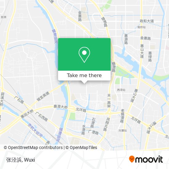张泾浜 map
