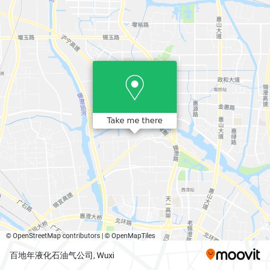 百地年液化石油气公司 map