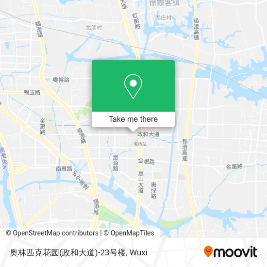 奥林匹克花园(政和大道)-23号楼 map