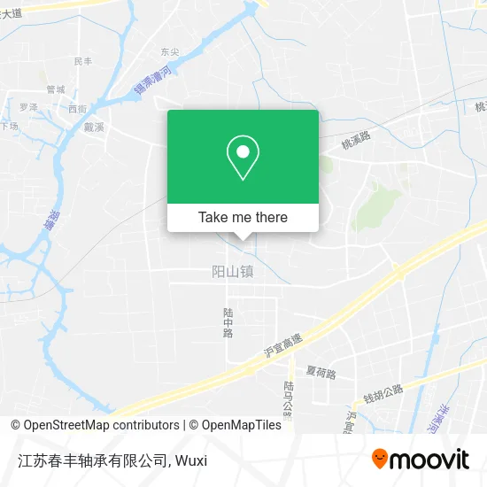江苏春丰轴承有限公司 map