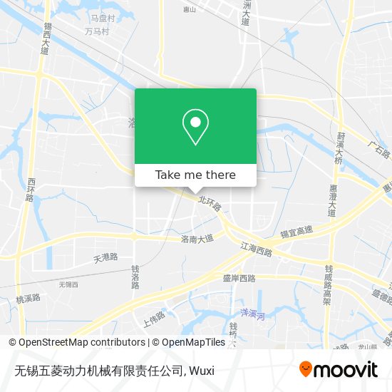 无锡五菱动力机械有限责任公司 map