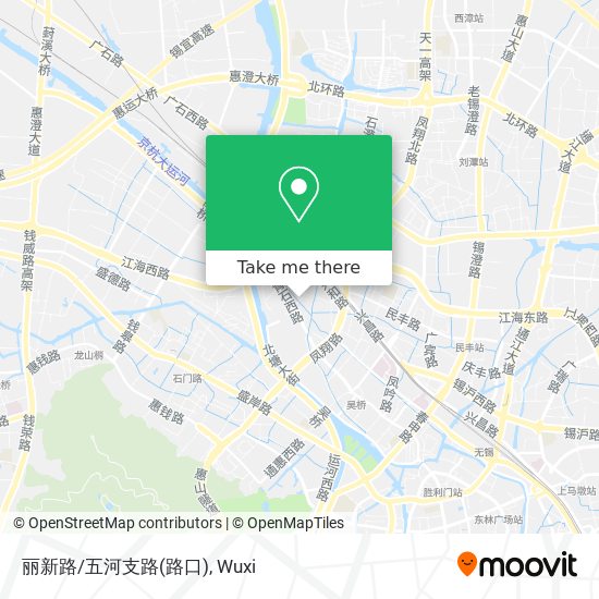 丽新路/五河支路(路口) map