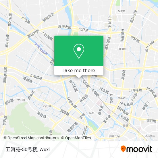 五河苑-50号楼 map